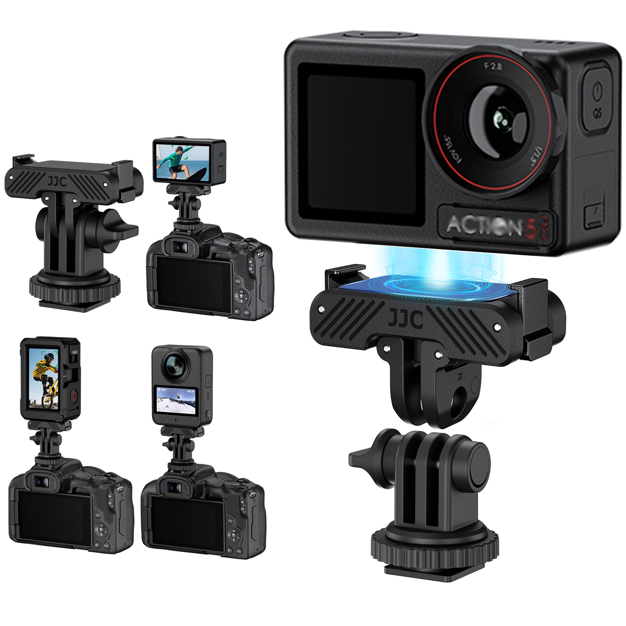 Amazon | 【2IN1】JJC DJI Osmo 360 Action 5 Pro 磁気マウント